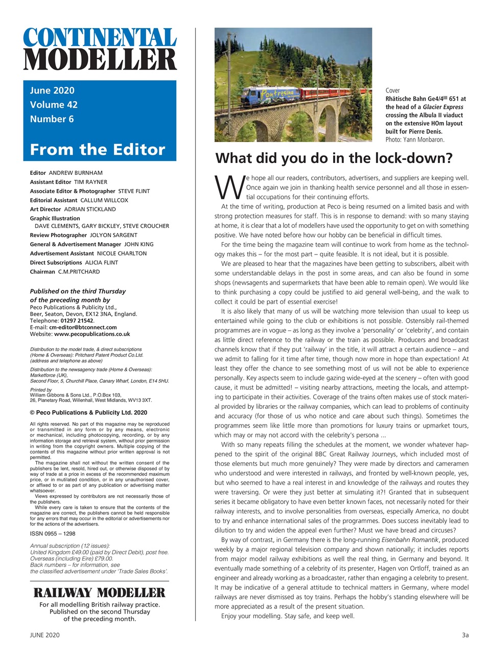 Continental Modeller Preview Pages