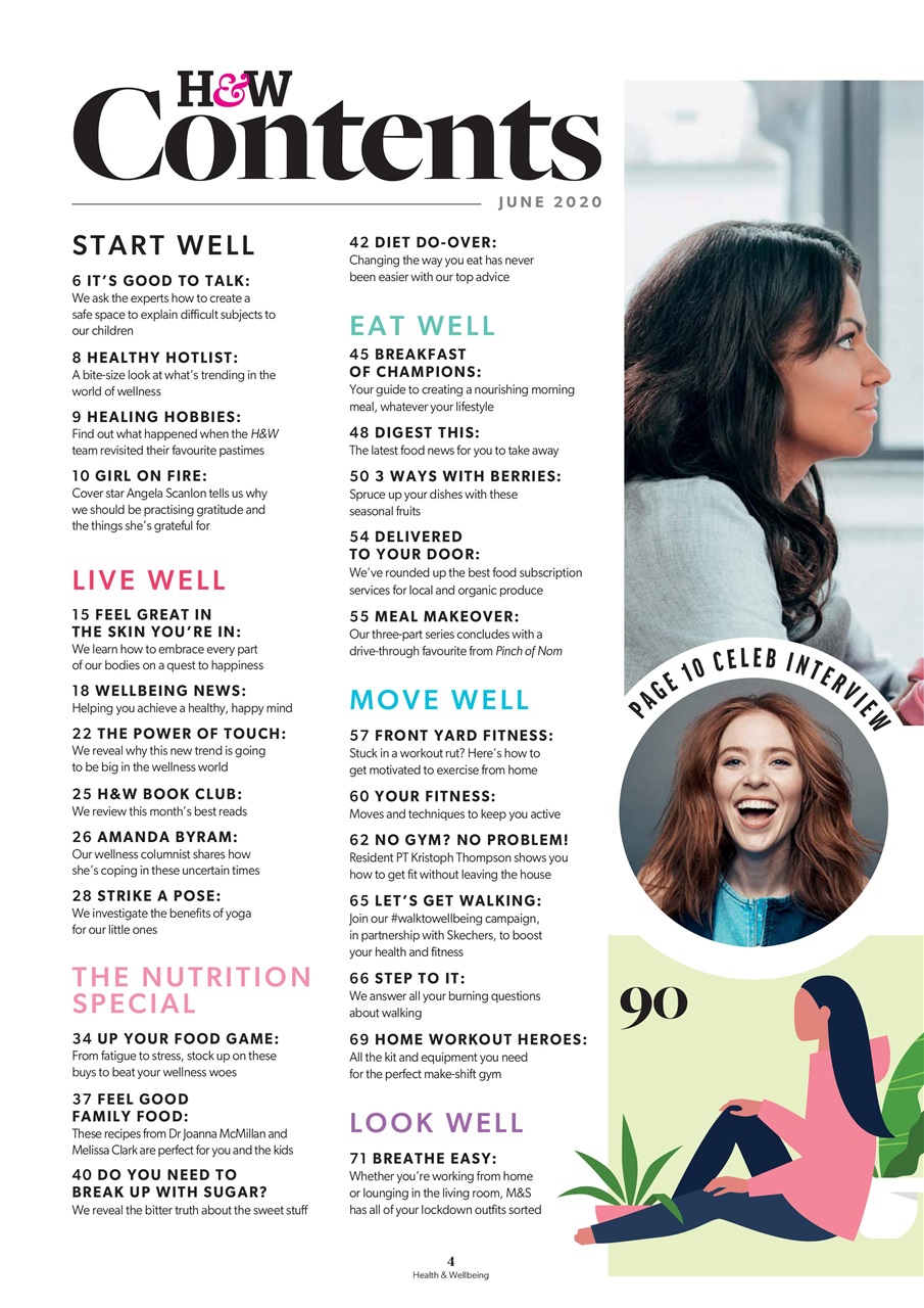 Health & Wellbeing Preview Pages