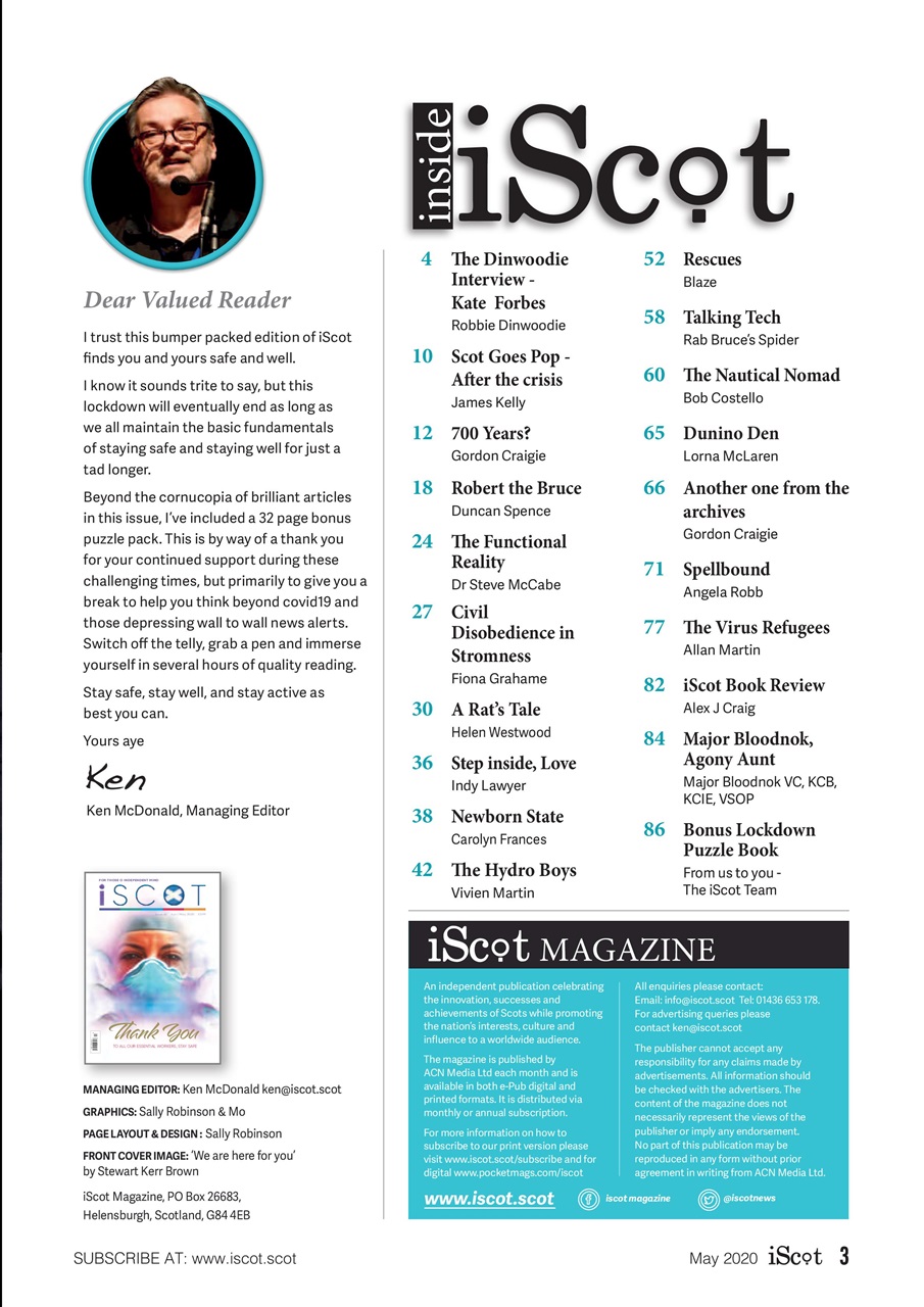 iScot Magazine Preview Pages