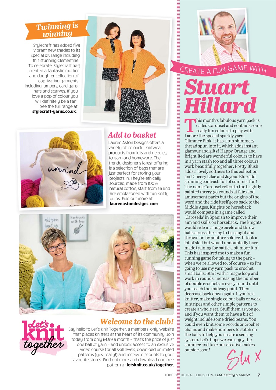 Let's Get Crafting Preview Pages