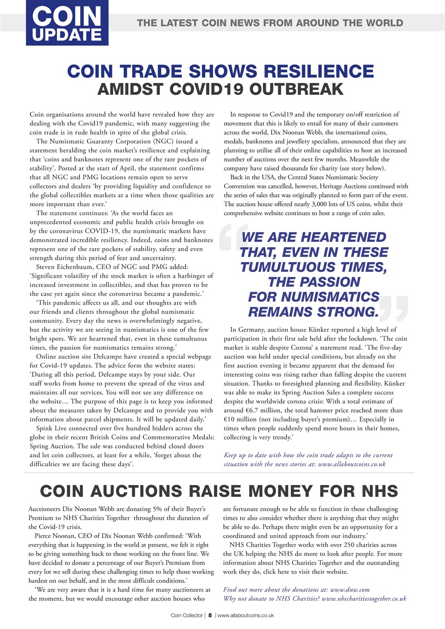 Coin Collector Preview Pages