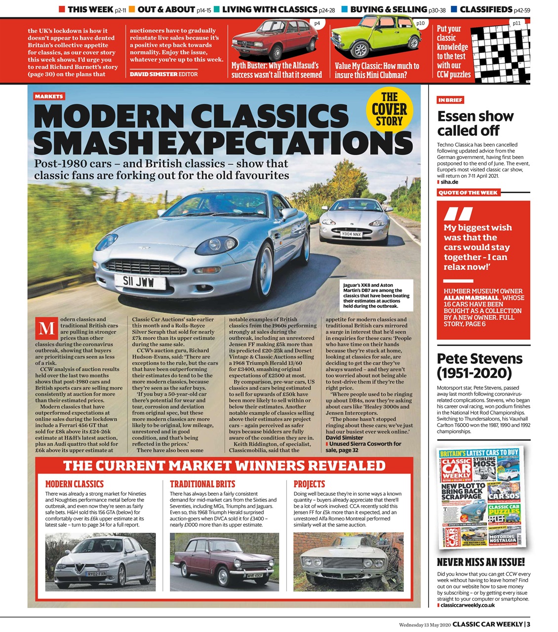 Classic Car Weekly Preview Pages