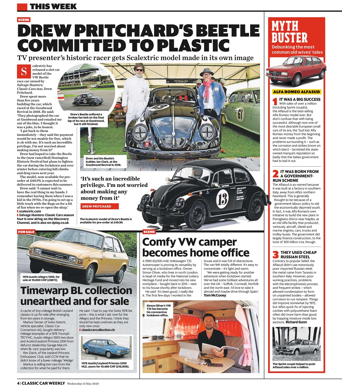 Classic Car Weekly Preview Pages