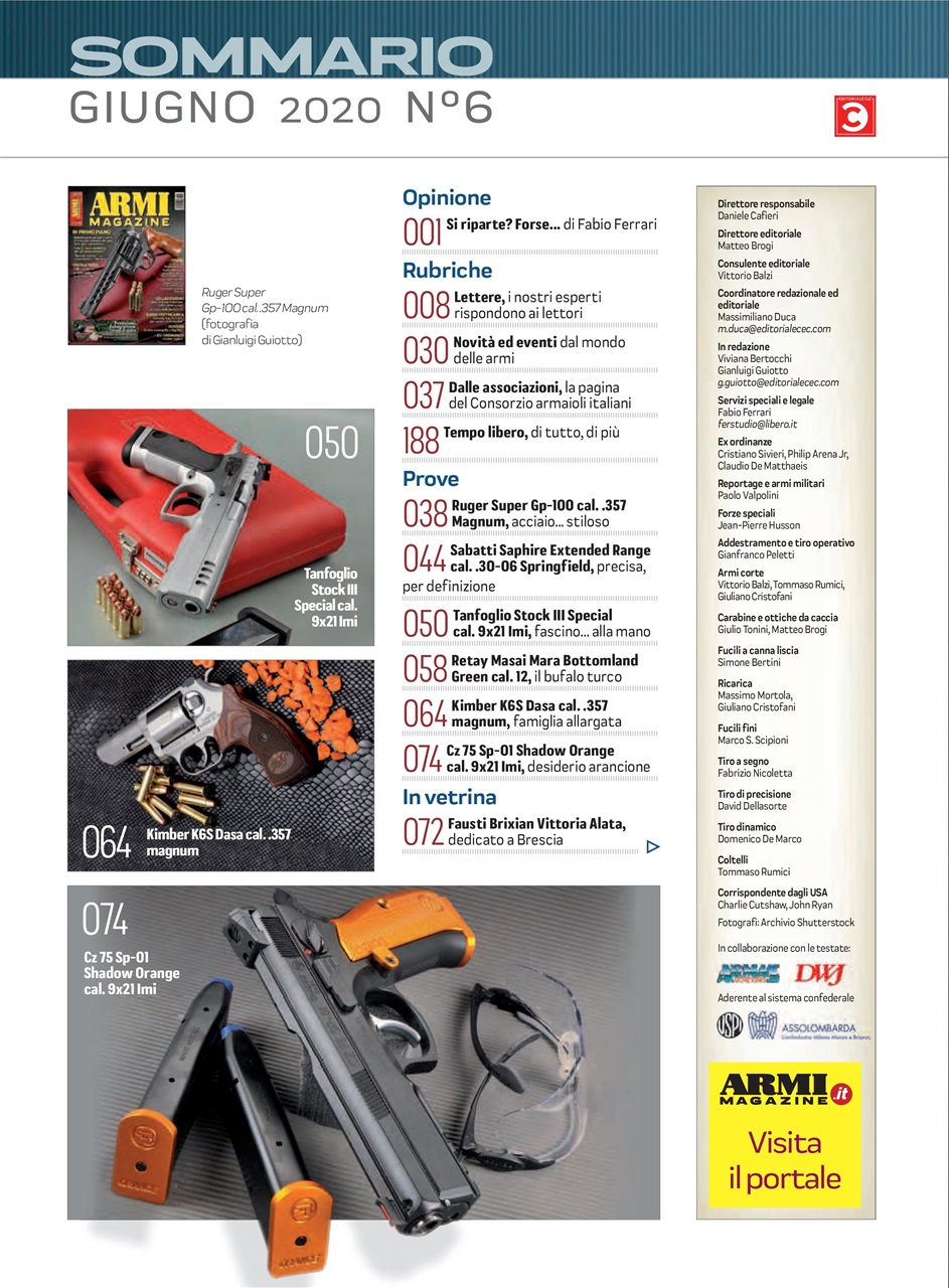 ARMI MAGAZINE Preview Pages