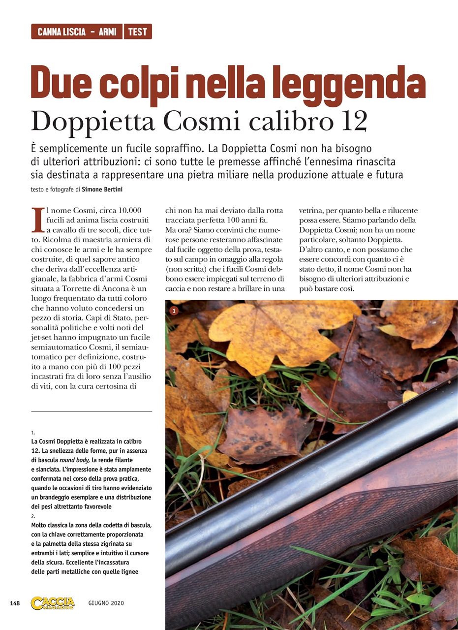 Caccia Magazine Preview Pages