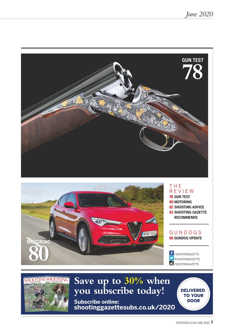 Shooting Gazette Preview Pages