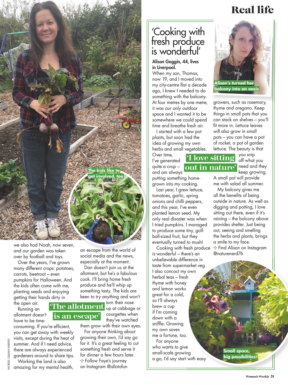 Woman's Weekly Preview Pages