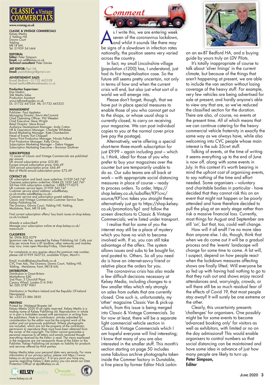 Classic & Vintage Commercials Preview Pages