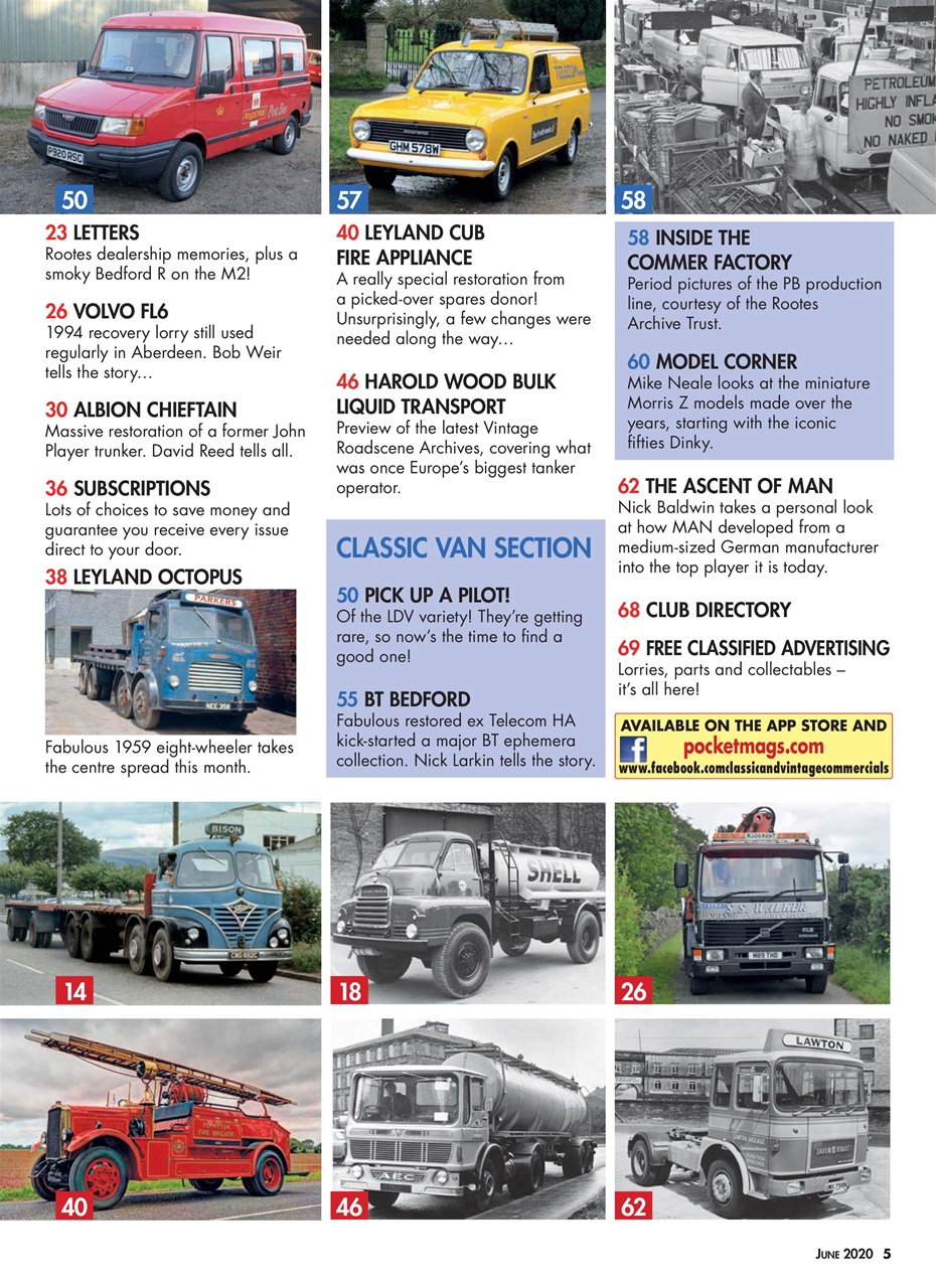 Classic & Vintage Commercials Preview Pages