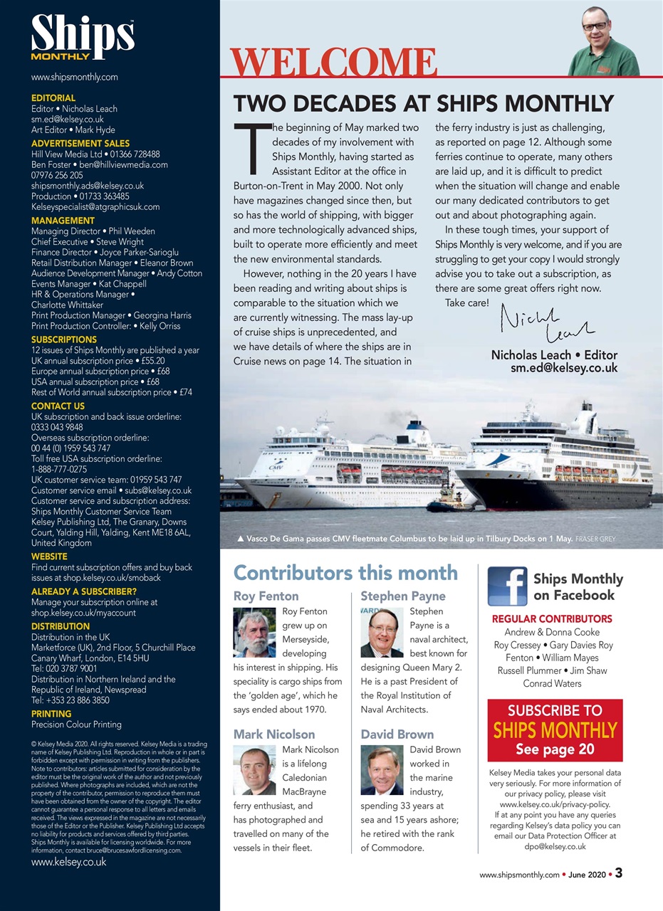 Ships Monthly Preview Pages