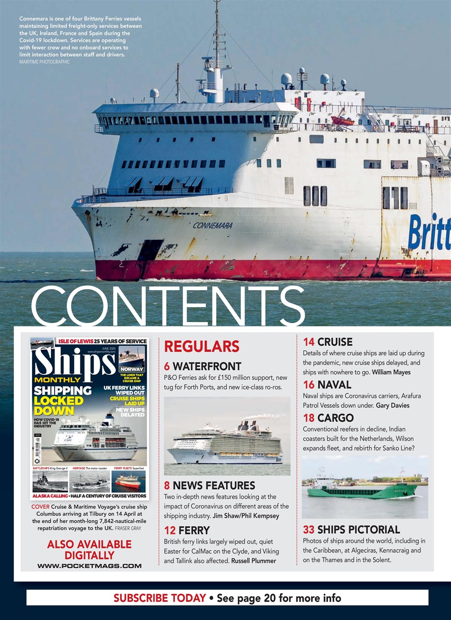 Ships Monthly Preview Pages