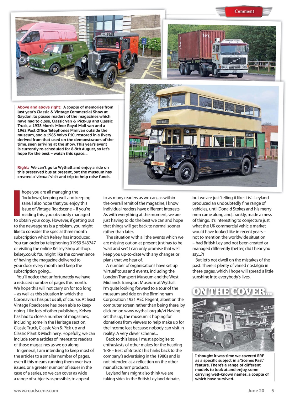 Vintage Roadscene Preview Pages