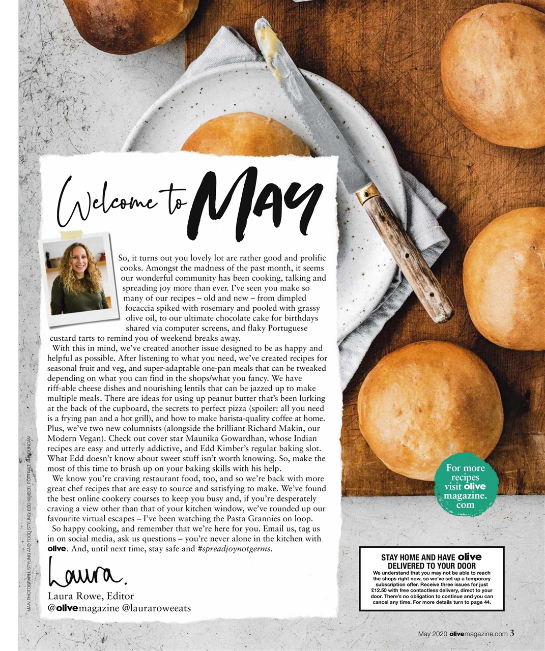 Olive Magazine Preview Pages