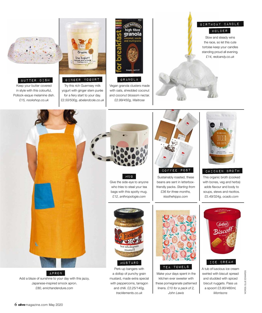 Olive Magazine Preview Pages