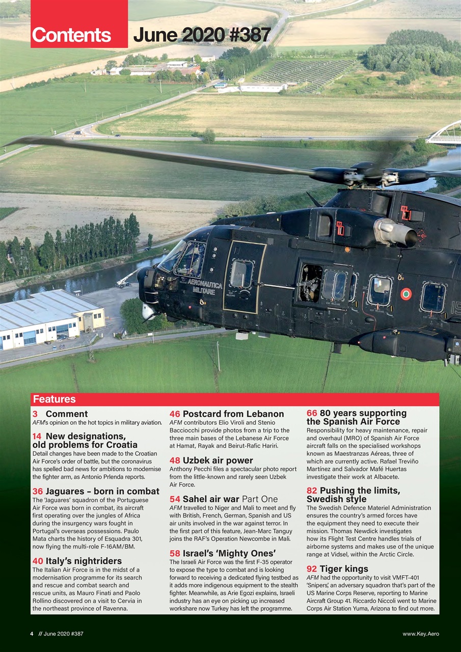 AirForces Monthly Preview Pages