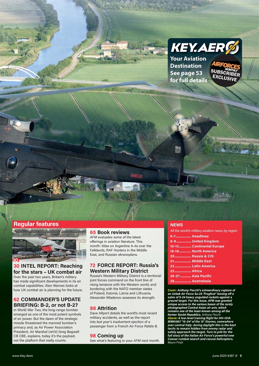 AirForces Monthly Preview Pages