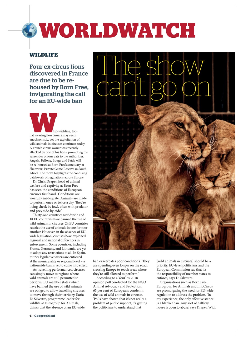 Geographical Preview Pages