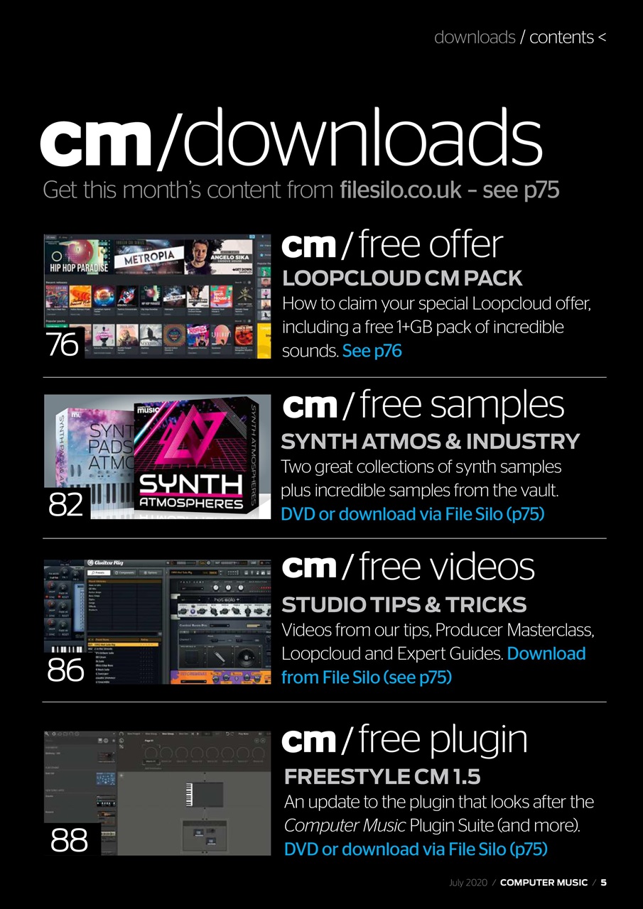 Computer Music Preview Pages