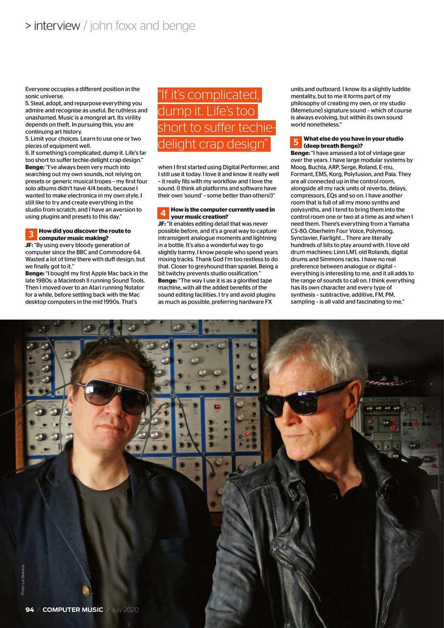 Computer Music Preview Pages