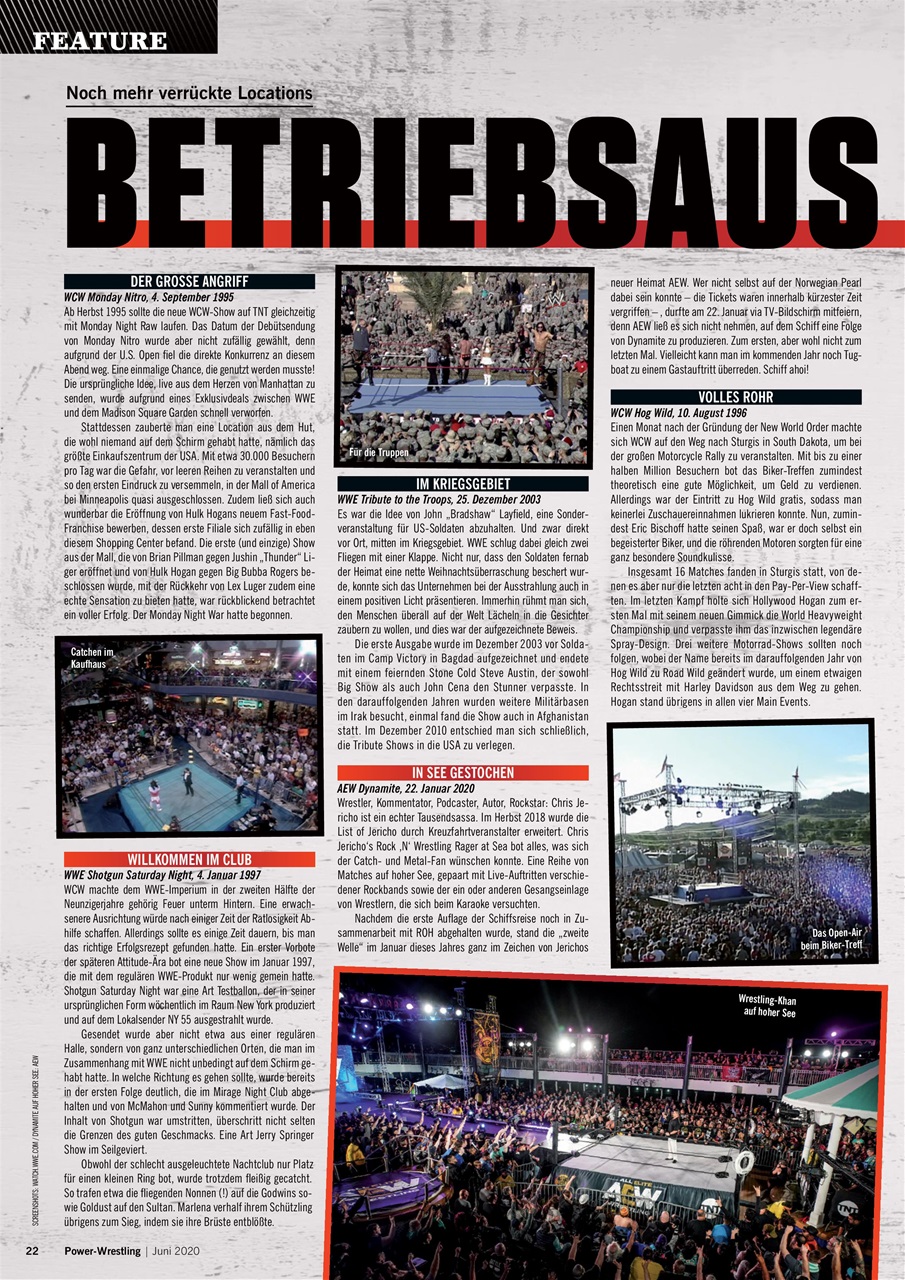 Power-Wrestling Preview Pages