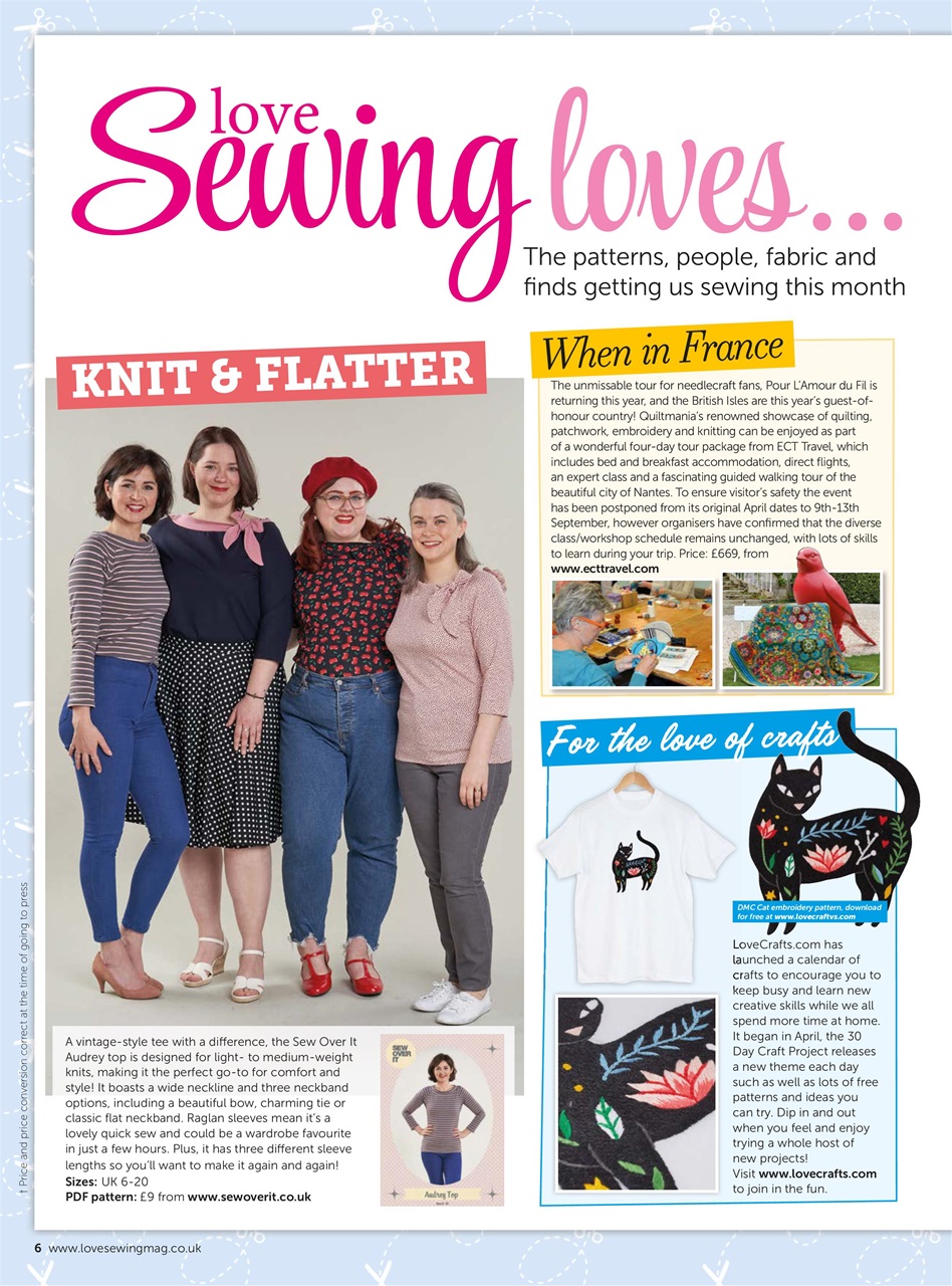 Love Sewing Preview Pages
