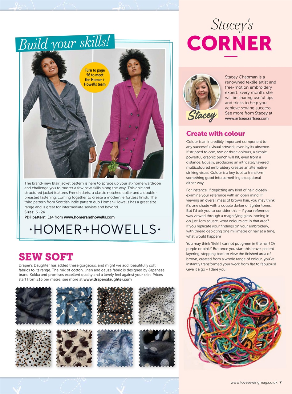 Love Sewing Preview Pages
