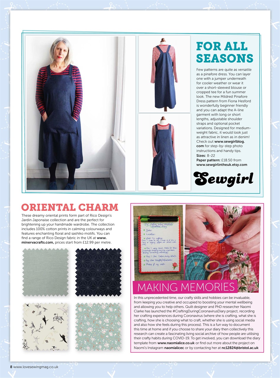 Love Sewing Preview Pages