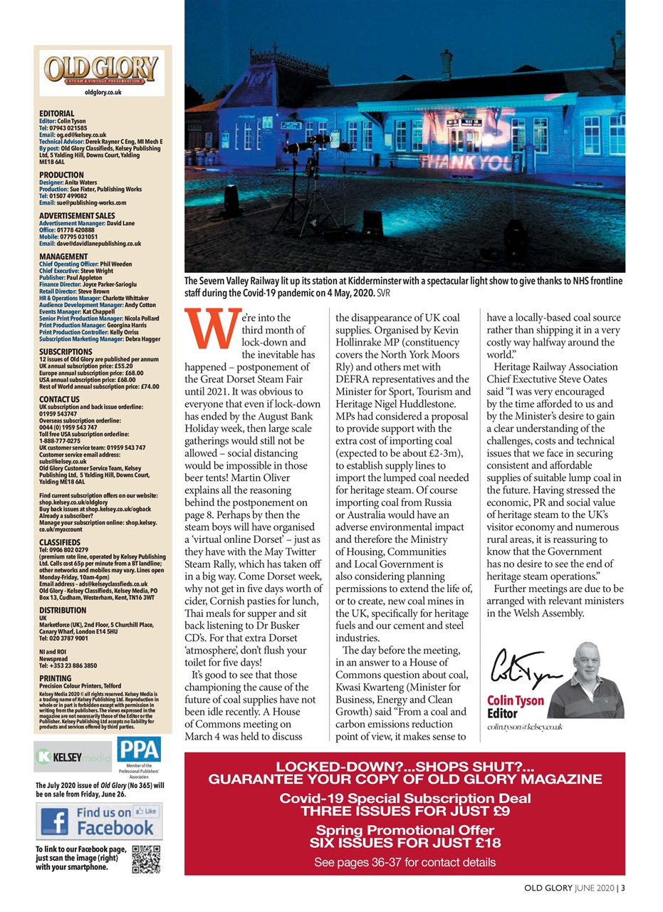 Old Glory Magazine Preview Pages