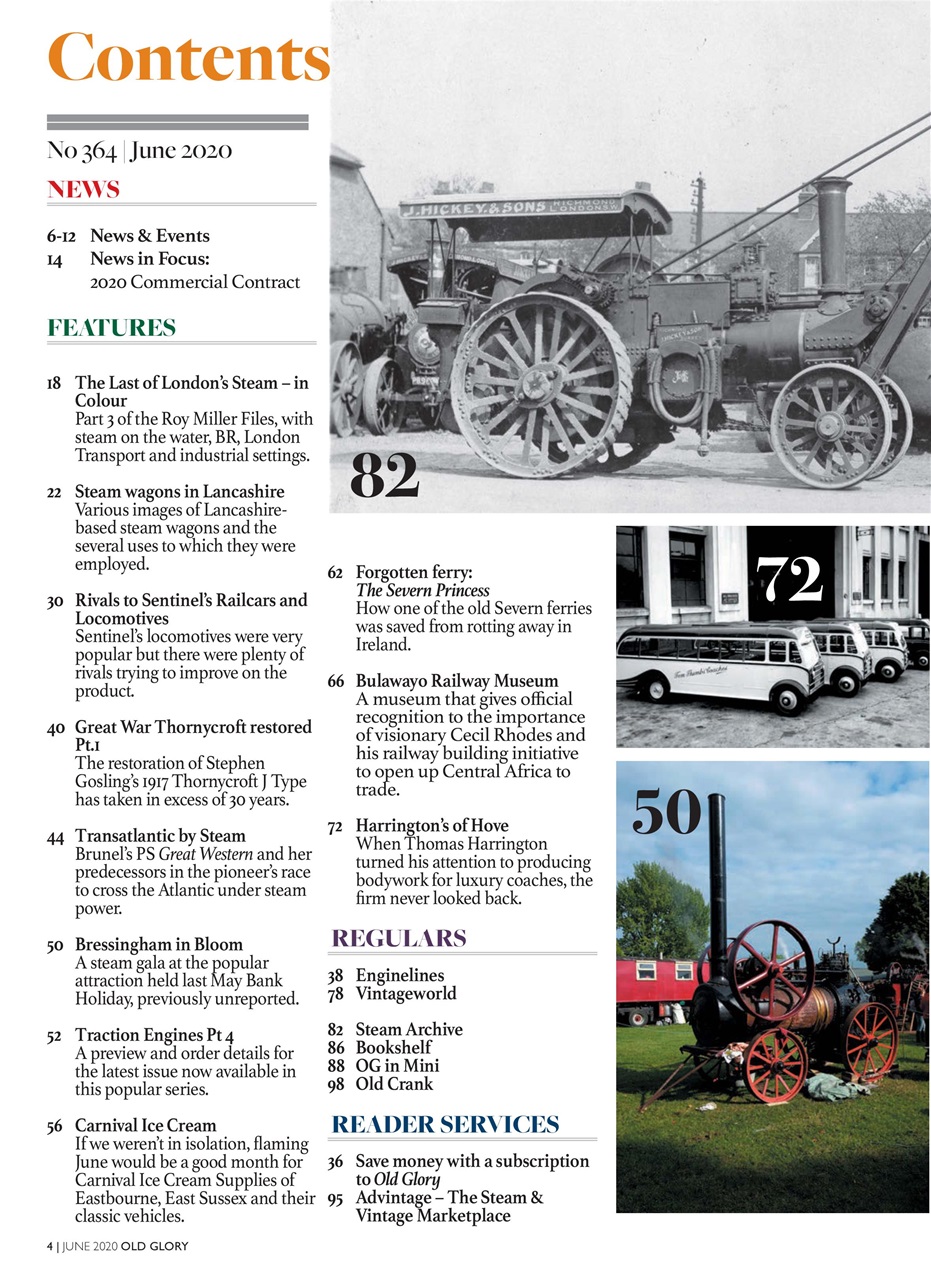 Old Glory Magazine Preview Pages