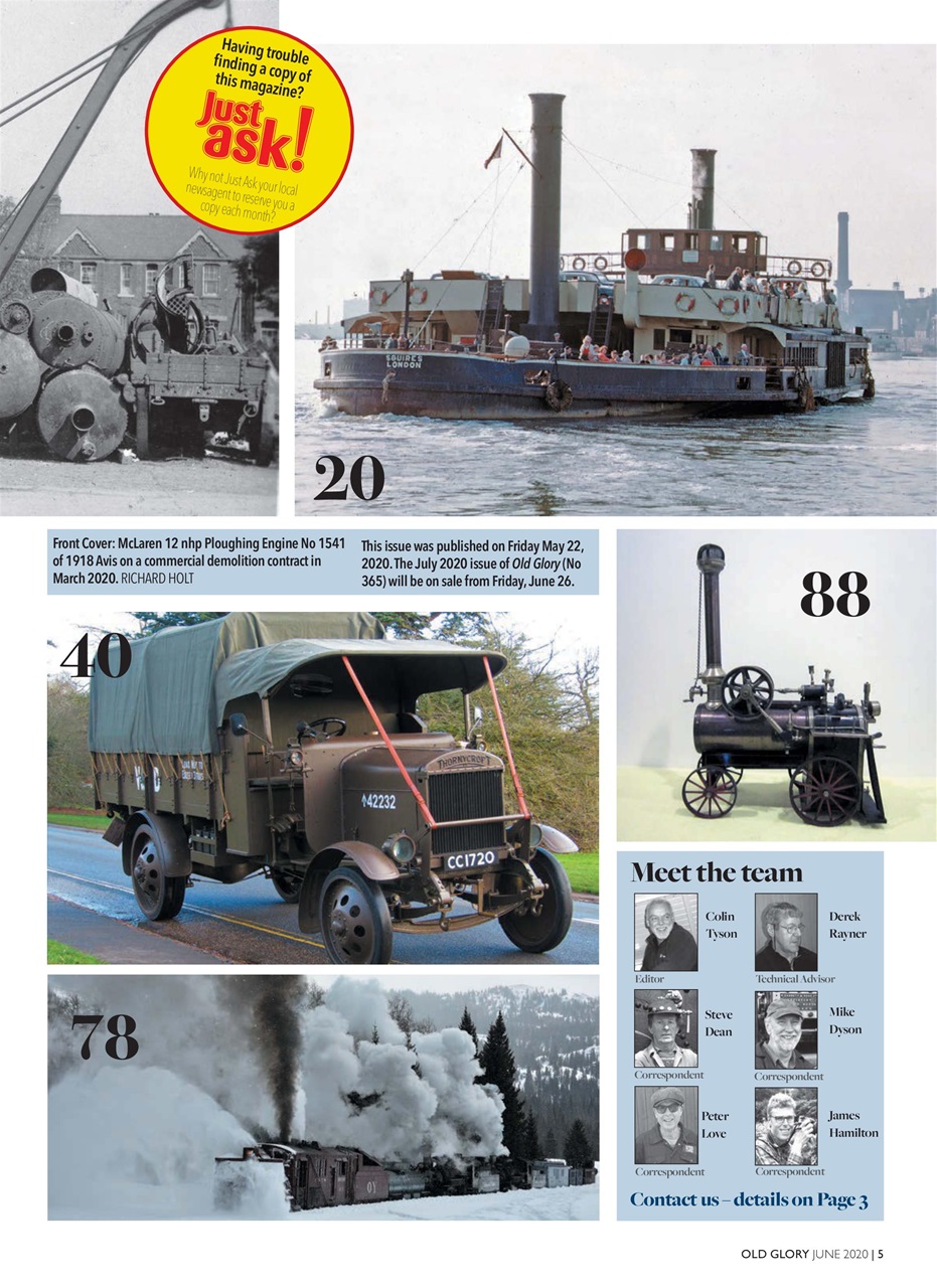 Old Glory Magazine Preview Pages