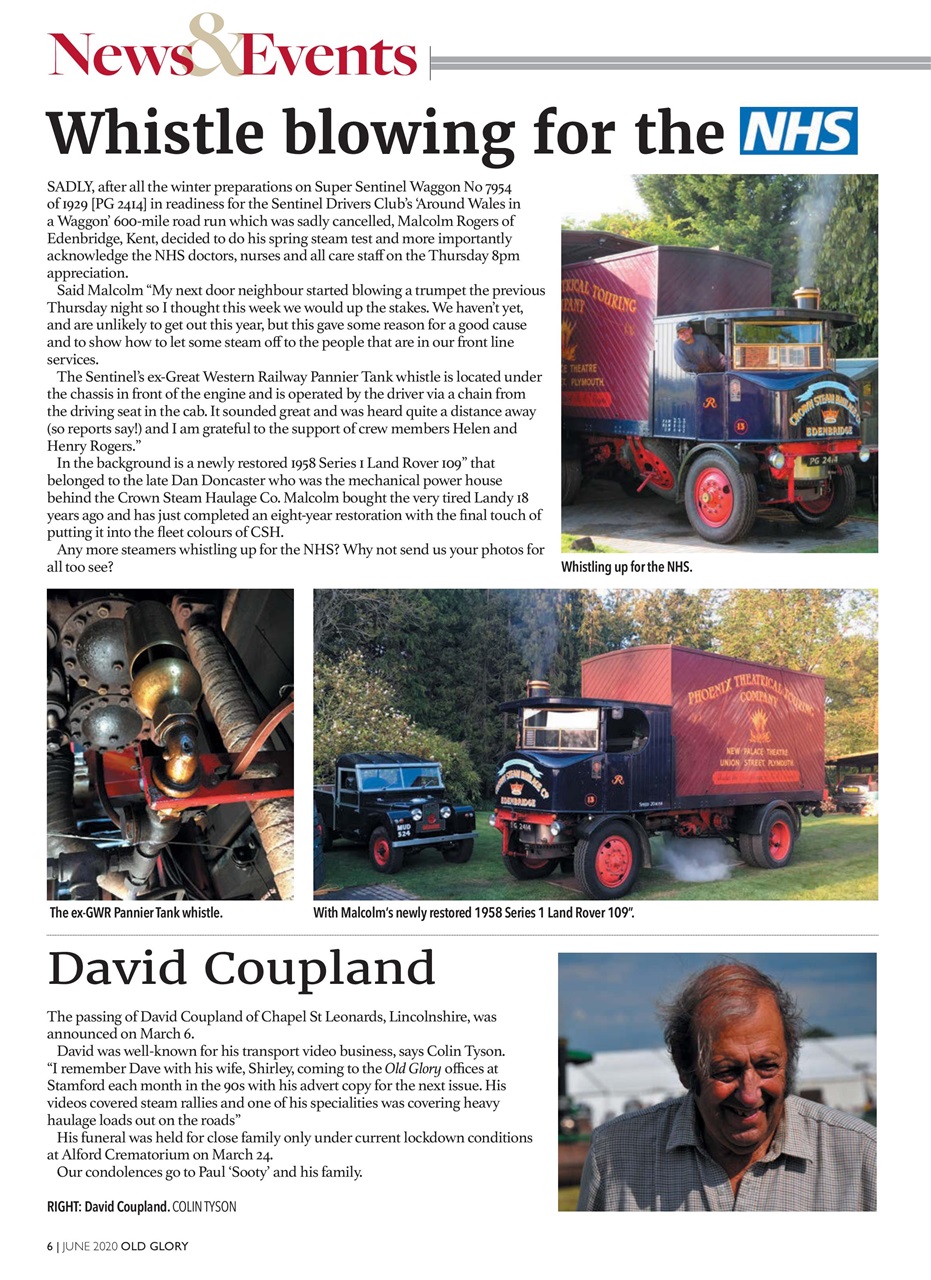 Old Glory Magazine Preview Pages