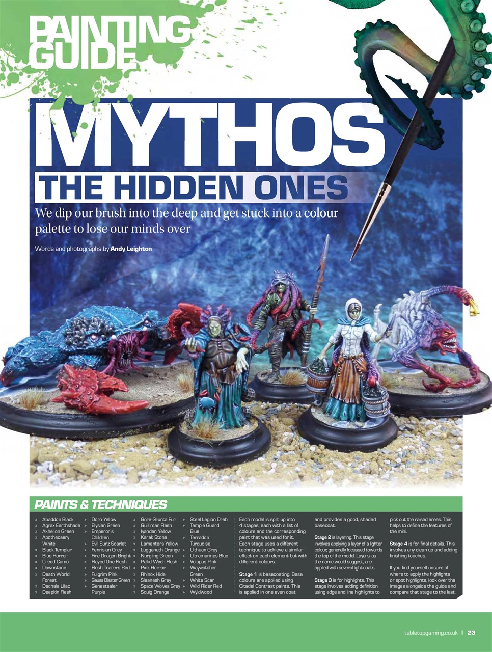 Tabletop Gaming Preview Pages