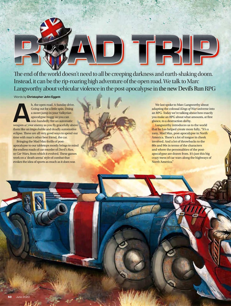 Tabletop Gaming Preview Pages