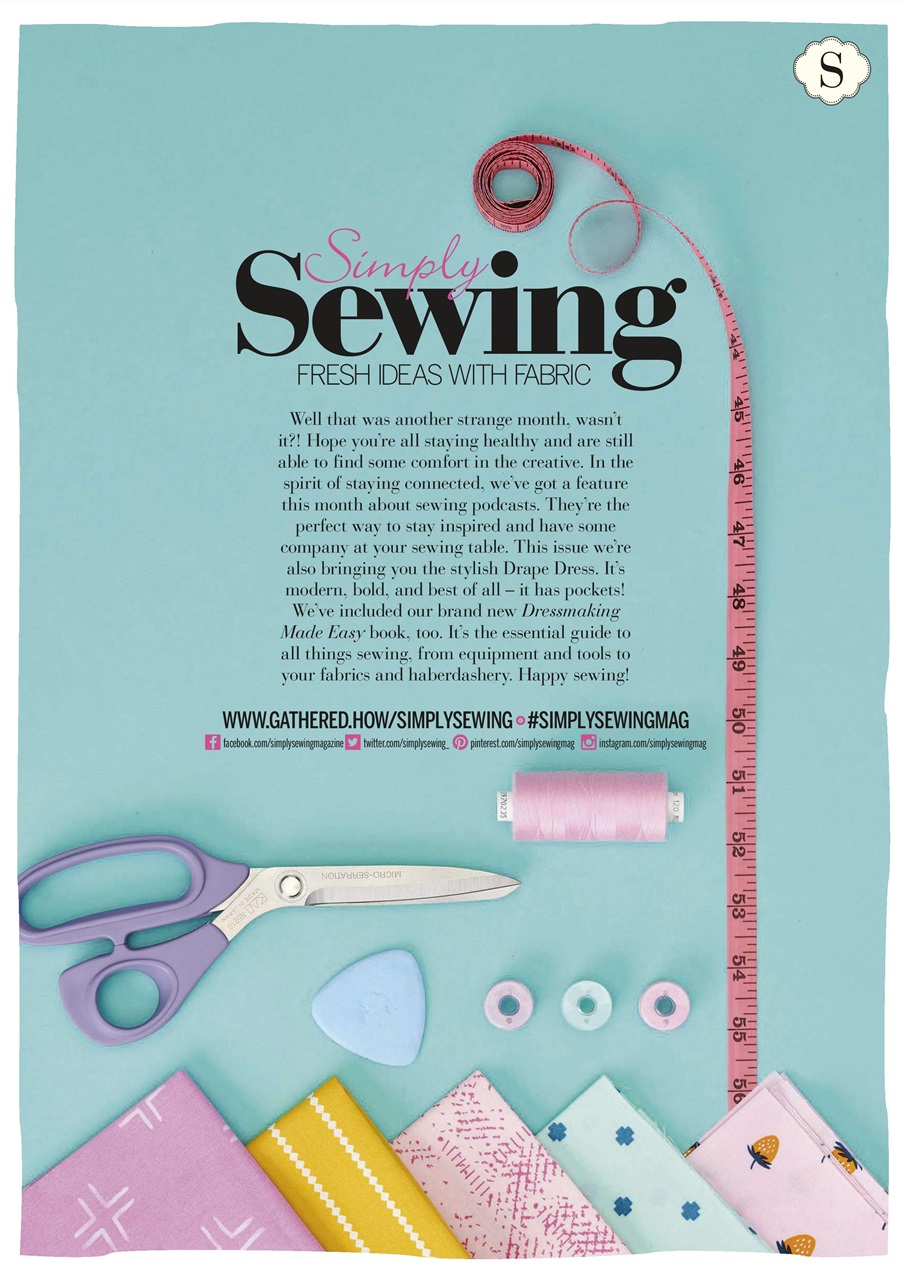 Simply Sewing Preview Pages