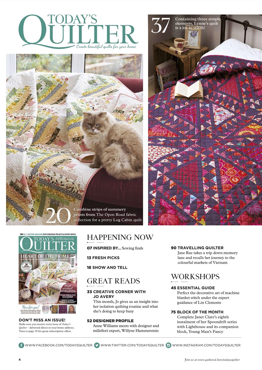 Today’s Quilter Preview Pages