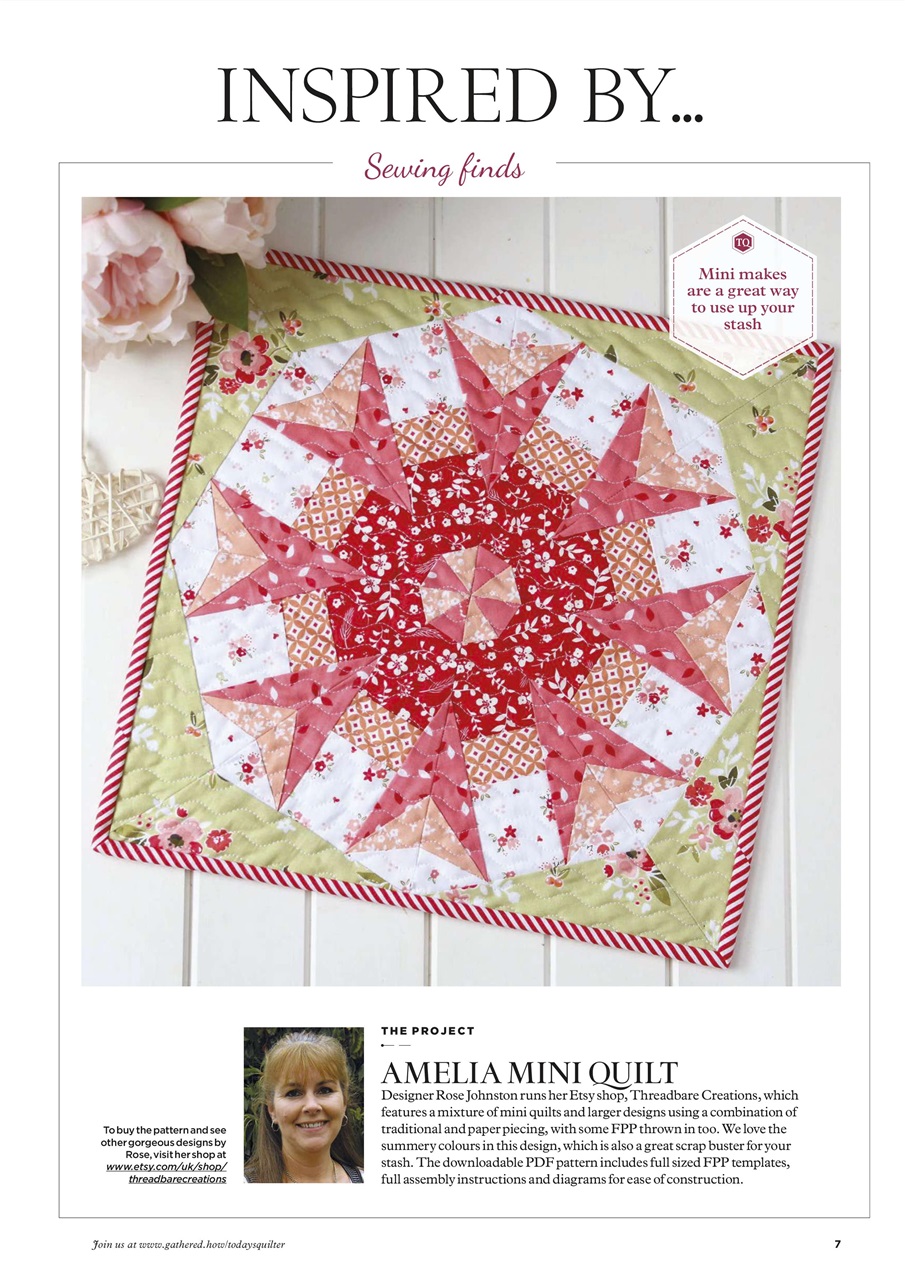 Today’s Quilter Preview Pages