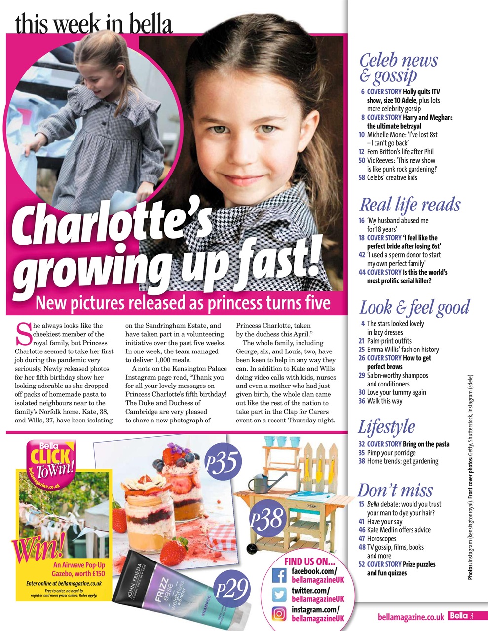 Bella Magazine Preview Pages