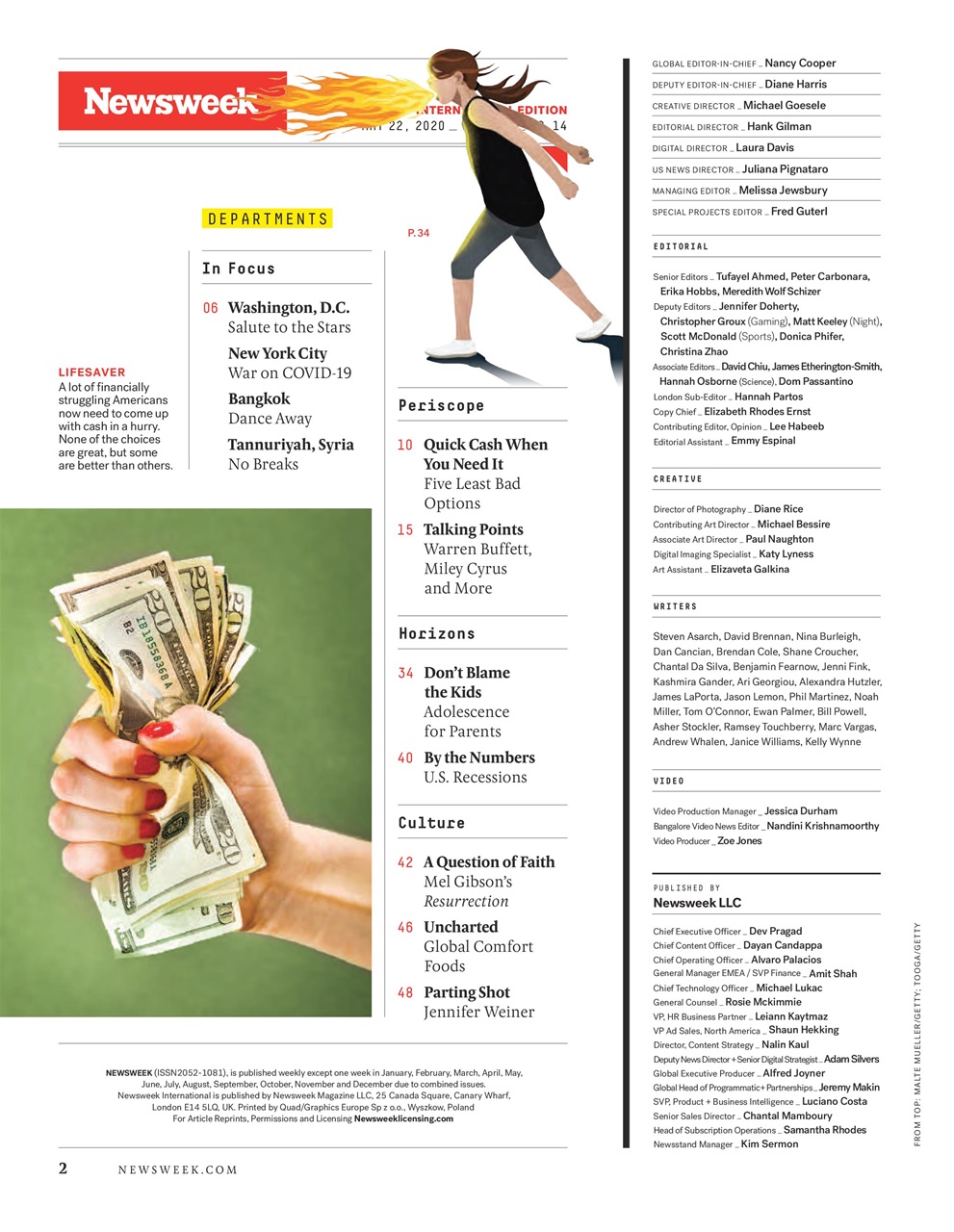 Newsweek International Preview Pages