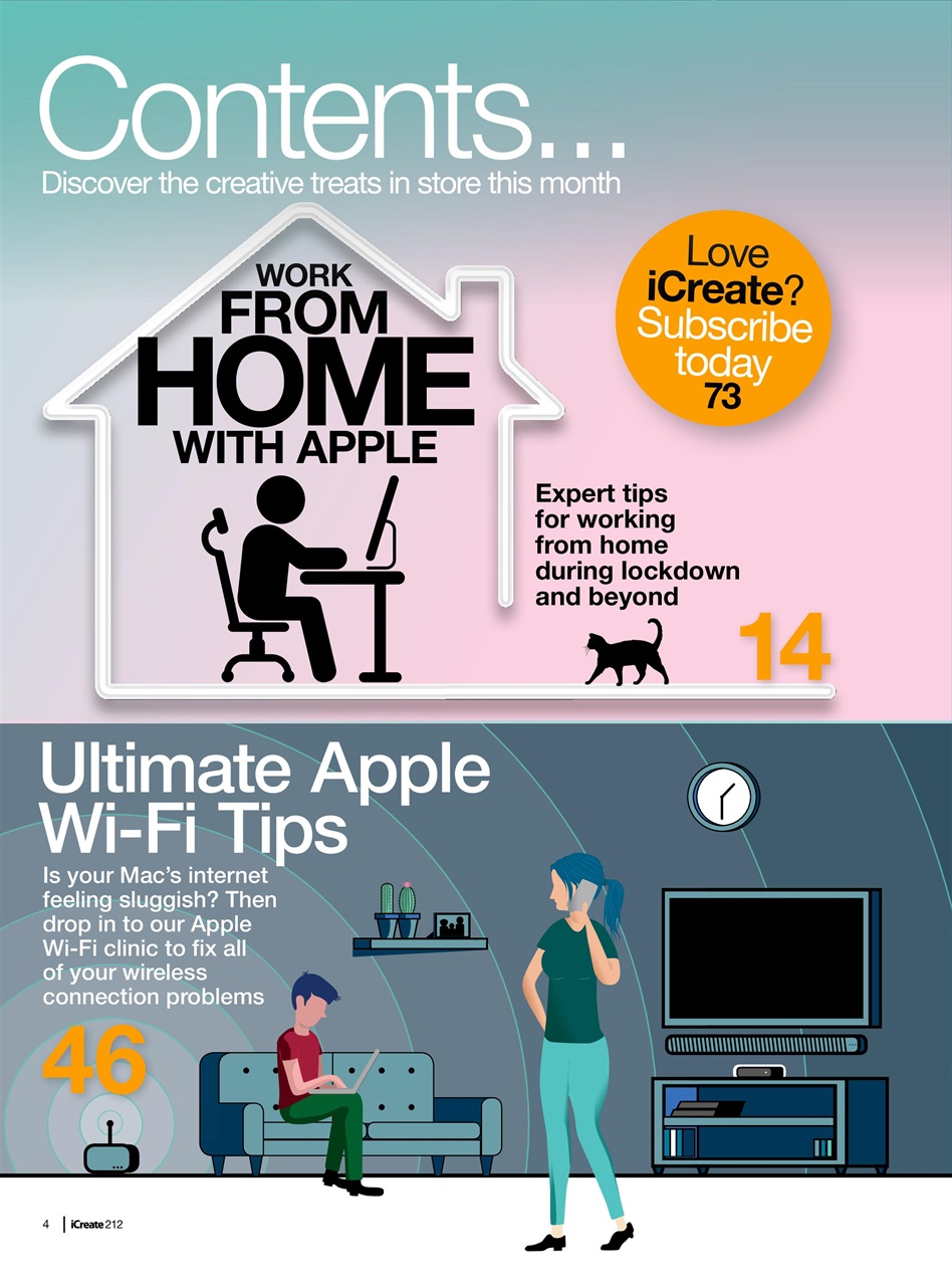 iCreate Preview Pages