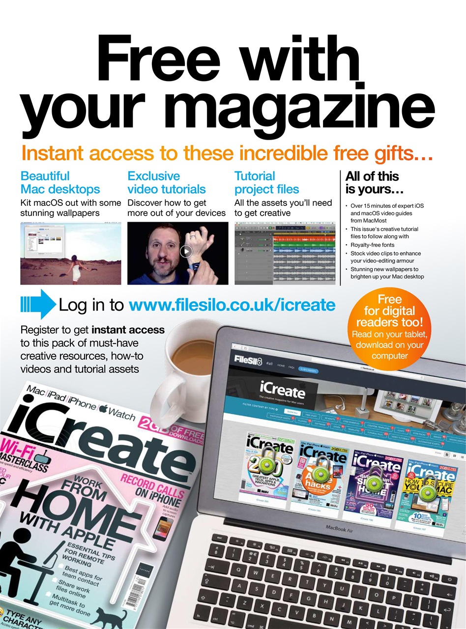 iCreate Preview Pages