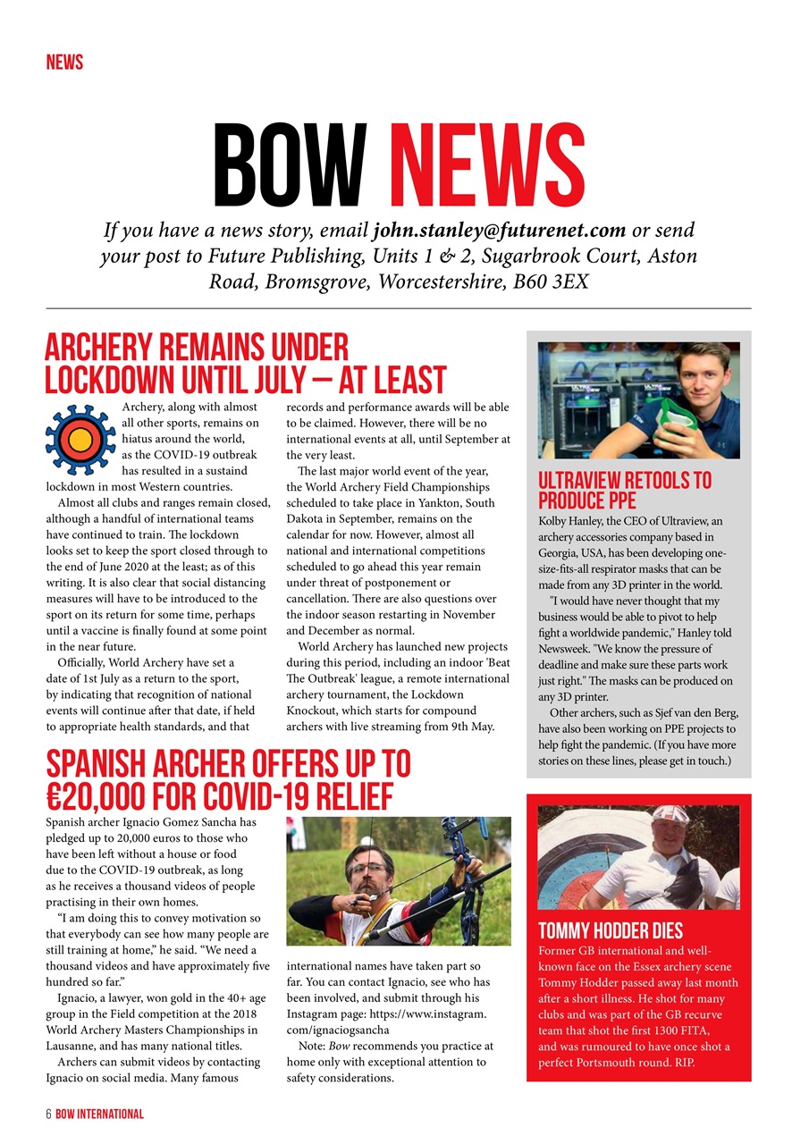 Bow International Preview Pages