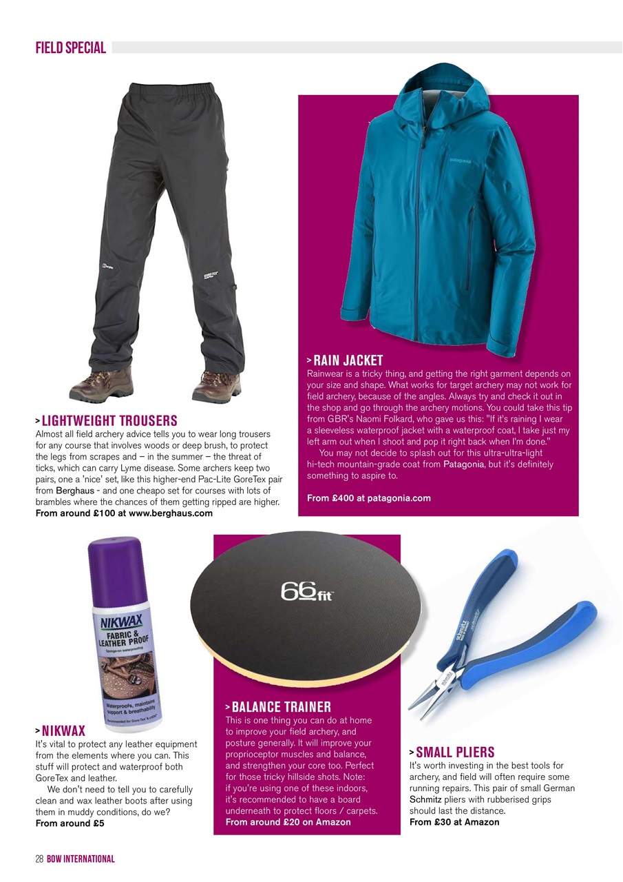 Bow International Preview Pages