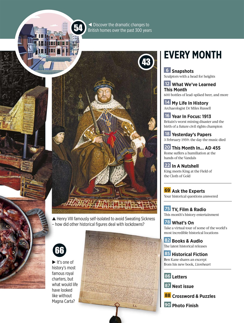 BBC History Revealed Magazine Preview Pages