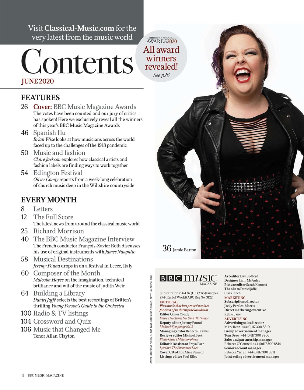 BBC Music Magazine Preview Pages