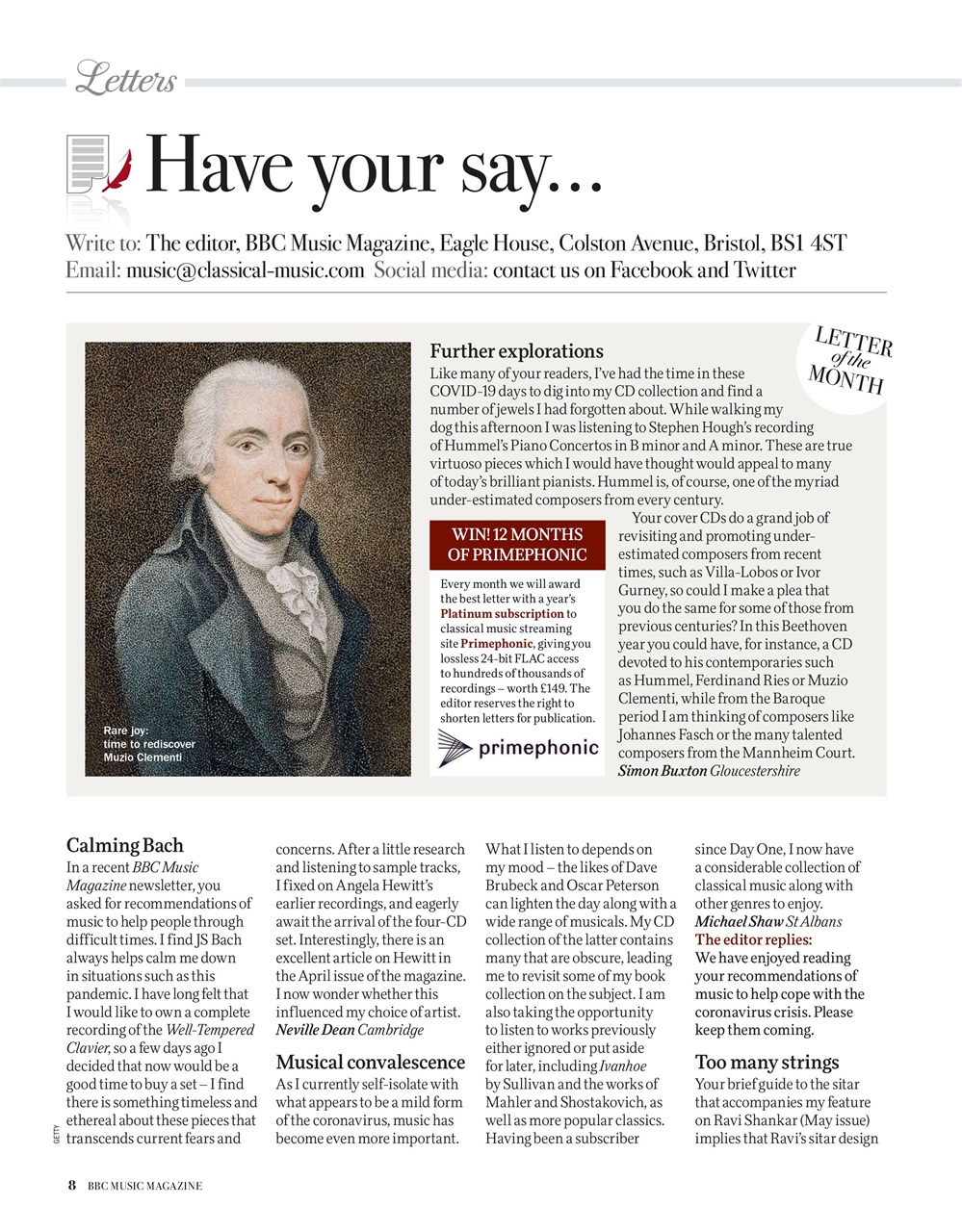 BBC Music Magazine Preview Pages