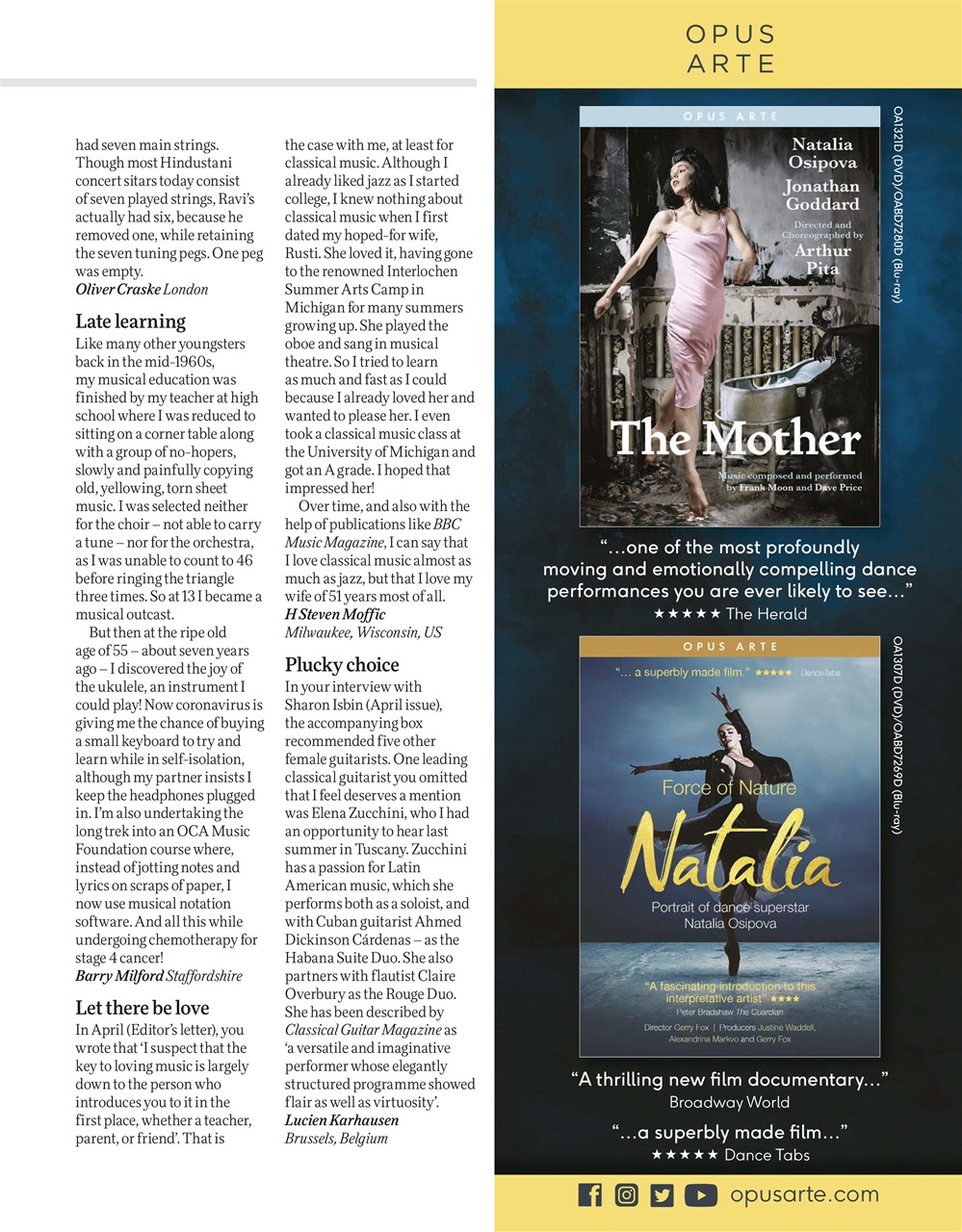 BBC Music Magazine Preview Pages