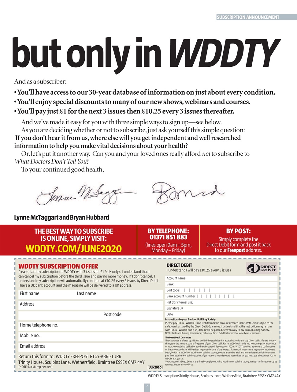 What Doctors Don't Tell You Preview Pages