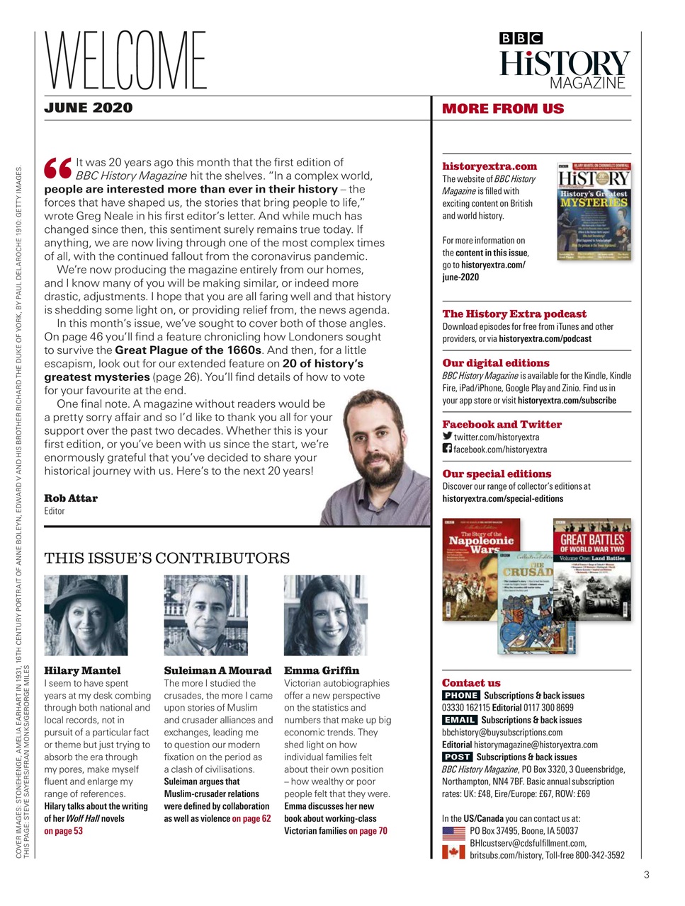 History Extra Magazine Preview Pages