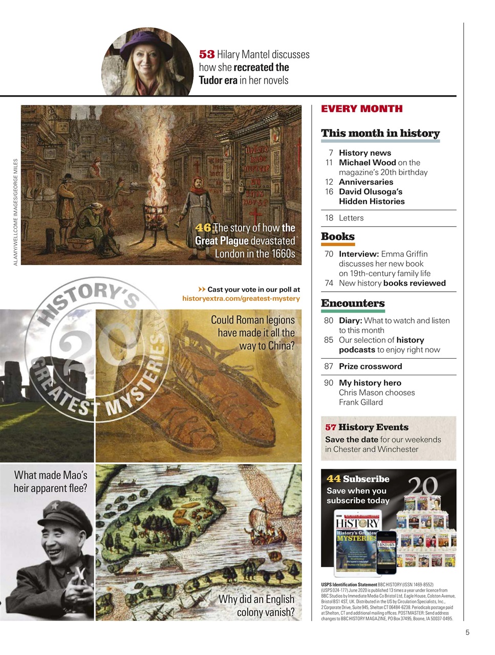 History Extra Magazine Preview Pages
