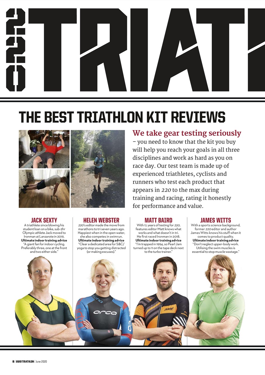 220 Triathlon Magazine Preview Pages